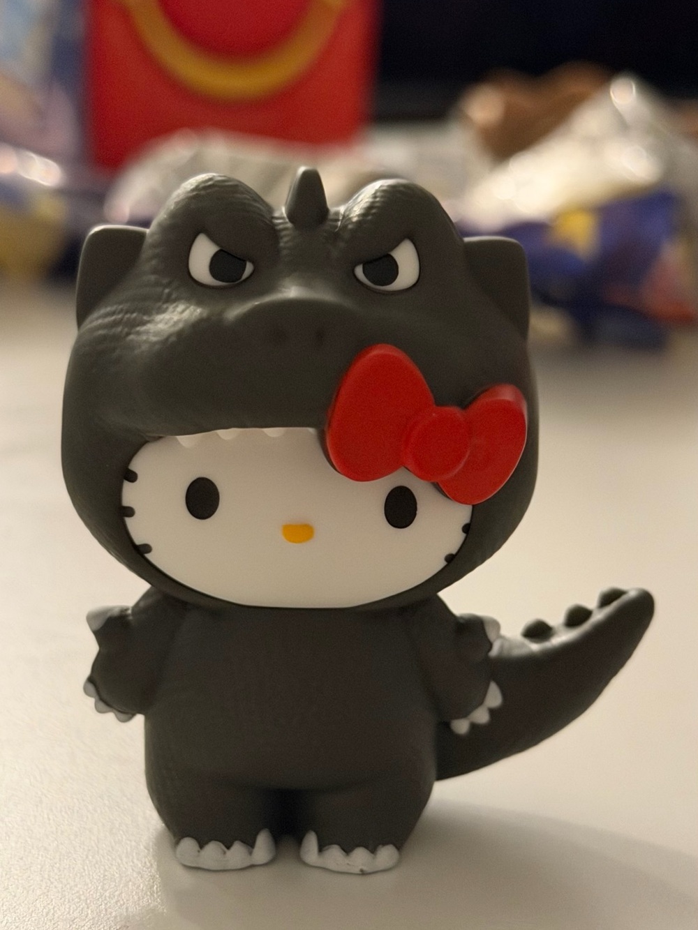 Hello Kitty Godzilla Blind Box Figure Toy